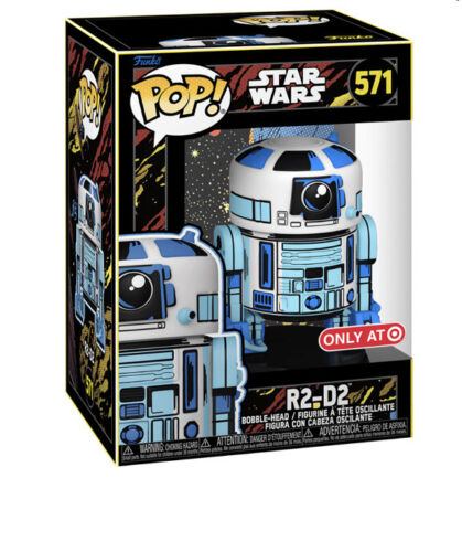 Funko Pop Star Wars R2-D2 #571 Retro Comic Series Target Exclusive