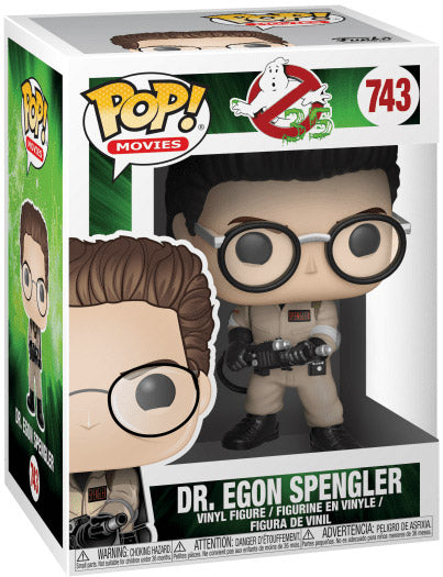 Ghostbusters Pop! Funko Dr.Egon Spengler Vinyl Figure Movies N°743