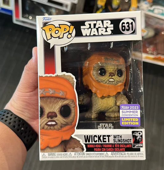 Star Wars: Wicket With Slingshot (2023 Summer Convention Exclusive)